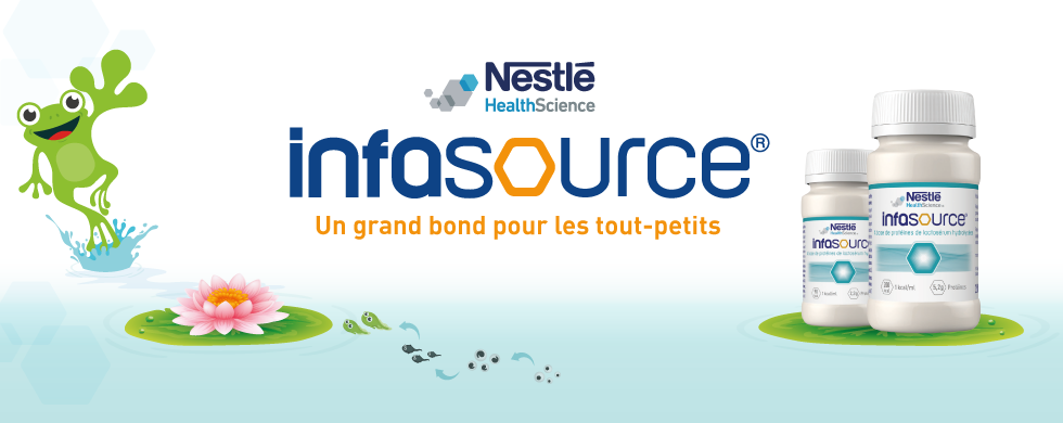 Bannière Infasource | Nestlé Health Science