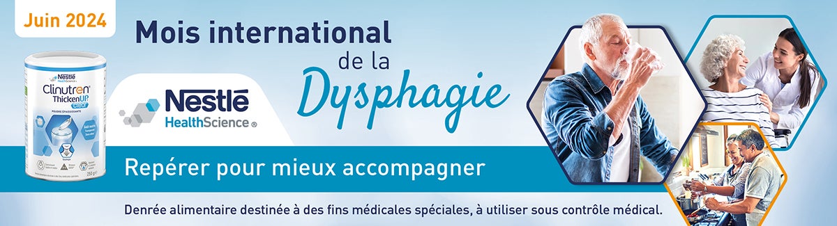 Bannière mois de la dysphagie